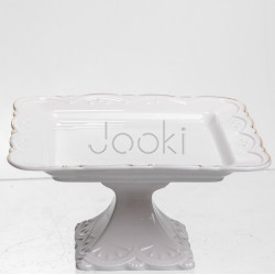 Блюдо сервировочное фарфоровое Pearl 15*15 см Yiwu 120-YH-HG046 Для комфорта каждый день 