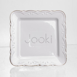 Блюдо сервировочное фарфоровое Pearl 15*15 см Yiwu 120-YH-HG046 Для комфорта каждый день 