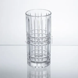 Набір склянок Geometric Glass 6 штук по 300 мл з рельєфним візерунком HP-17-3 Перевірена якість Jooki