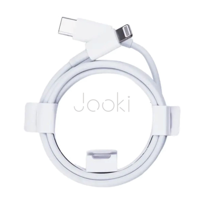Кабель для зарядки USB-C/lightning 1 м белый  Jooki