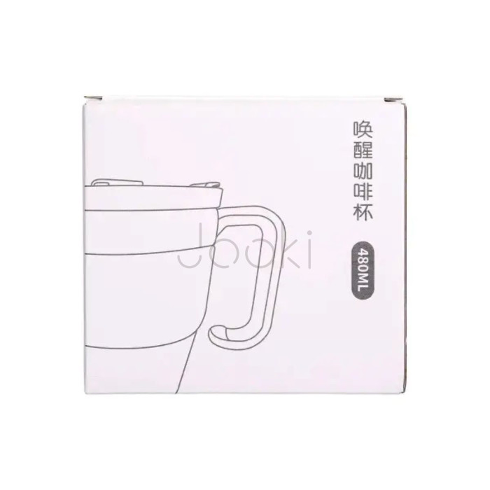Термокружка Coffee & Tea с трубочкой розовая Твой стильный выбор 