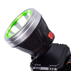 Налобный фонарь аккумуляторный 9х8х7 см 5 В 3 режима работы LED Практическое решение Jooki
