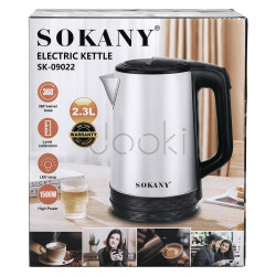 Електрочайник з автоматичним вимкненням 2.3 л Sokany побутовий 1500 Вт SK-09022 Практичне рішення Jooki