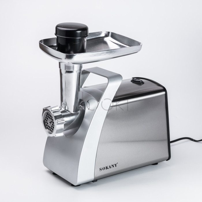 Мясорубка Sokany SK-06001 электрическая 2400 Вт сталь  Jooki