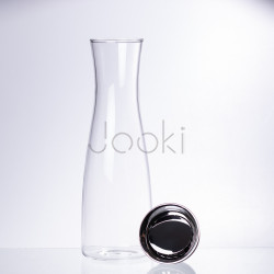 Скляний графін із кришкою 1.5 (л) для води, соку, лимонаду HP-19-44 Практичне рішення Jooki