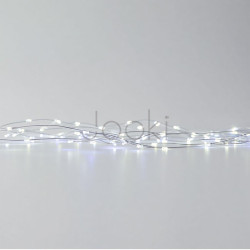 Новогодняя гирлянда комнатная нить 22 м 220 LED комнатная гирлянда белый провод Белый свет W220LED22MWW Твой стильный выбор 