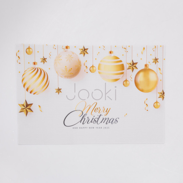Коврик для сервировки стола Merry Christmas 45*30 см HP-36327-2 Проверенное качество Jooki