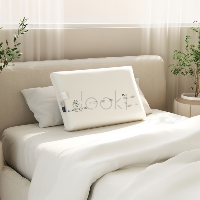 Подушка для сна с эффектом памяти 42*70 см гипоаллергенная кремовый Colorful Home 014-006-50 Надежный выбор Jooki