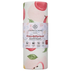 Салфетки в рулоне Яблоко 20 штук 25×25 см из микрофибры Colorful Home 515-17-60JAB