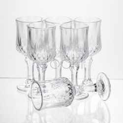 Набор рюмок на ножке Vintage Crystal для крепких напитков 6 штук 50 мл Yiwu HP-34-75 Практическое решение Jooki
