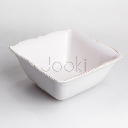 Салатница фарфоровая Pearl 15*15 см Yiwu HP-HK-C36