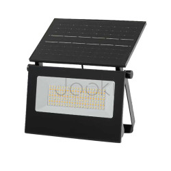 Уличный LED фонарь на солнечных батареях 19x3.2x12.5 см прожектор светодиодный уличный 154 LED 300 Вт с солнечной панелью HP-5-59 Твой стильный выбор 