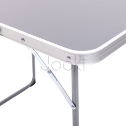 Стіл для пікніка розкладний 75×55×65 (см) Сірий Jooki JY-7555G Твій стильний вибір 