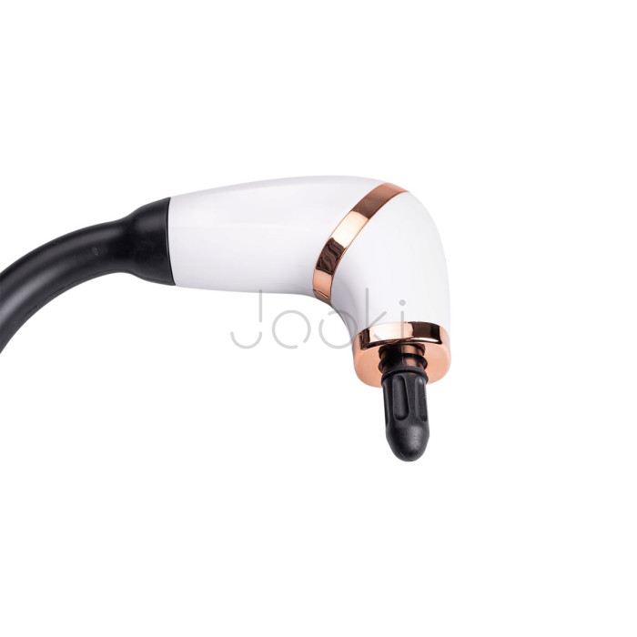 Перкуссионный ручной массажер аккумуляторный 17 Вт зарядка от USB до 3200 об/мин Белый  Jooki