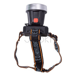 Налобный фонарь аккумуляторный 8х8х5.5 см 5 В 3 режима работы LED