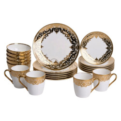 Столовый сервиз на 6 персон фарфоровый Royal Yiwu HB-24