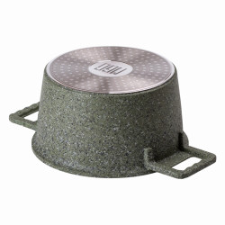 Алюмінієва каструля об'ємом 3 літри з кришкою Ø 20 (см), з антипригарним покриттям MGC HP-4-445GR Твій стильний вибір 