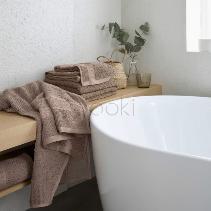 Полотенце для лица 50*95 см хлопковое коричневый Colorful Home 506-22-B-72BR  Всегда под рукой 