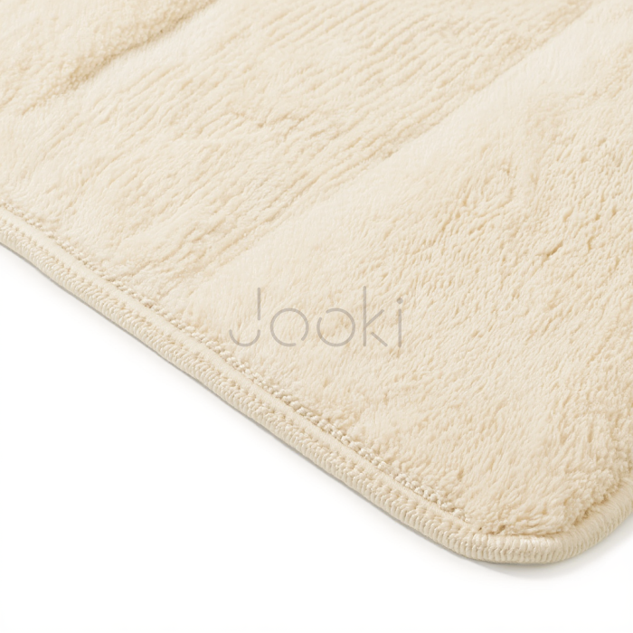 Коврик для ванной комнаты 50*80 см из микрофибры бежевый CH-1807-40BE Продумано до деталей 