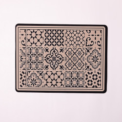 Коврик диатомитовый для сушки посуды Mediterranean 40*30 см Yiwu HP-42-194