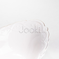 Салатница овальная фарфоровая Pearl 31,5*22*10 см Yiwu HP-HK-C33  Jooki