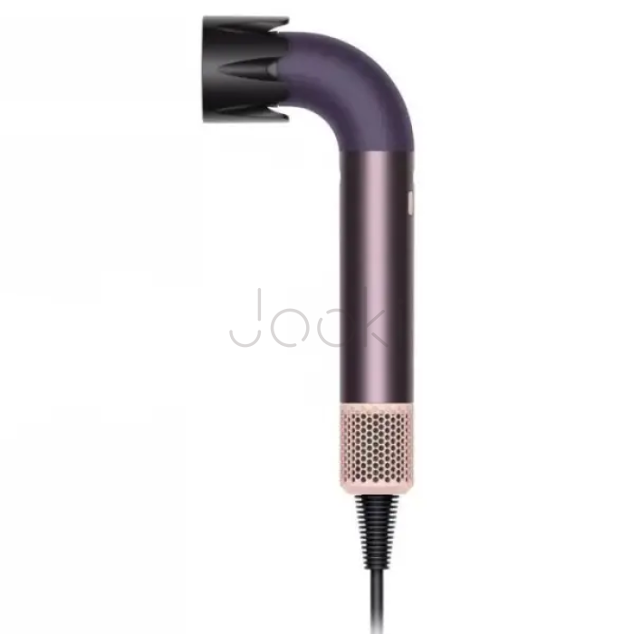 Фен стайлер Super Hairdryer мультистайлер 1600 Вт прибор для волос с холодным горячим воздухом 4 насадки Фиолетовый HP-3V  Jooki