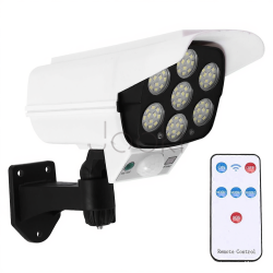 Уличный фонарь настенный 77 COB LED с датчиком движения и солнечной панелью автономная лампа для сада огорода HP-L-4  Jooki