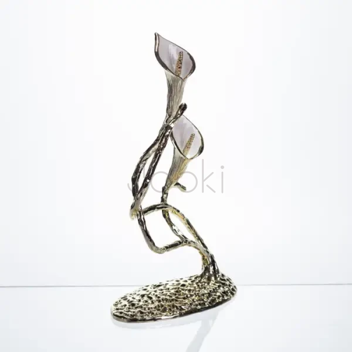 Декоративная фигурка Calla Lilies 14х8х25 см металлическая HP-7-19  Jooki 