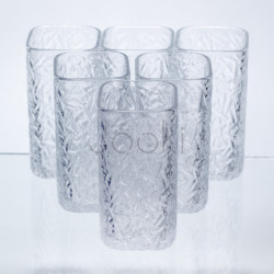 Набор стаканов для напитков Matrix Glass 6 штук по 245 мл HP-17-46