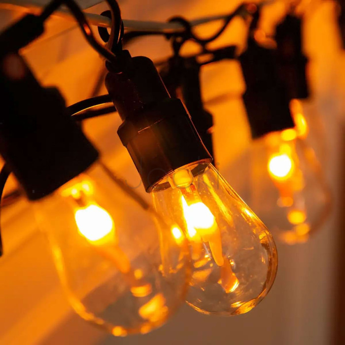 Ретро гірлянда вулична 10 LED лампочок 5 метрів S141 Зручність і стиль Jooki