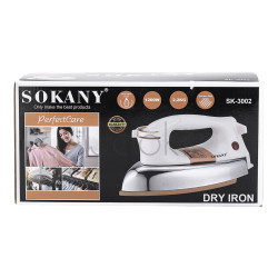 Утюг электрический ручной профессиональный для одежды 1200 Вт Sokany  Jooki