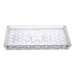 Блюдо для закусок Lirmartur скляне 24,5*20,5*2 см HP-YH-39 Перевірена якість Jooki