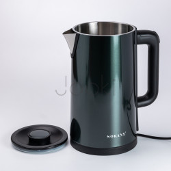 Электрочайник Sokany SK-09018 3 литра Зеленый  Jooki 