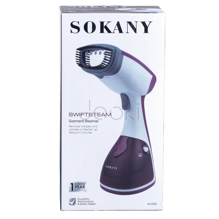 Отпариватель ручной Sokany Aj-2205BL 1200W темно-синий Для комфорта каждый день 