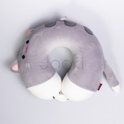 Подушка для шеи Kitty U-образная, серый HP-56-11G