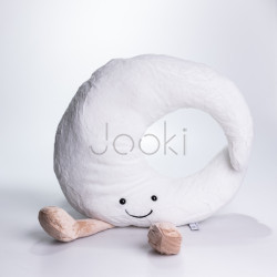 Мягкая игрушка-подушка с пледом Месяц 170*110 см 3в1 Белый 520-21M  Jooki