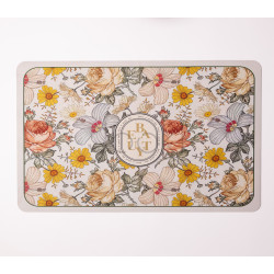 Набір килимків для ванни Flowers 2 штуки 80*50 см/50*40 см діатомітових Yiwu HP-42-174 Функціональність Jooki