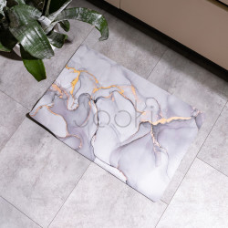 Коврик универсальный диатомитовый Silk 58*38 см прямоугольный Yiwu HP-42-76 Удобство и стиль Jooki