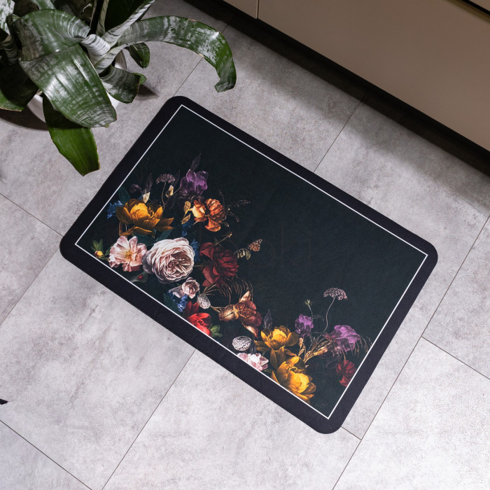 Коврик с 3D-принтом Flora 58*38 см диатомитовый Yiwu HP-42-103  Jooki
