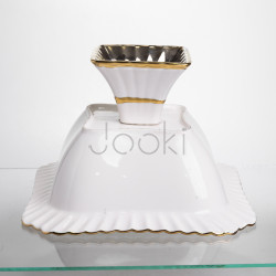 Ваза для фруктов фарфоровая Aurelia 25*25 см Yiwu LB-SBW-80 Надежный выбор Jooki