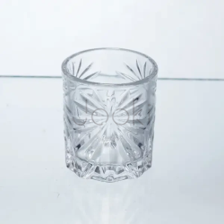 Набор рюмок для настоек Rocks Glass 6 штук по 75 мл с рельефным узором HP-17-8  Jooki