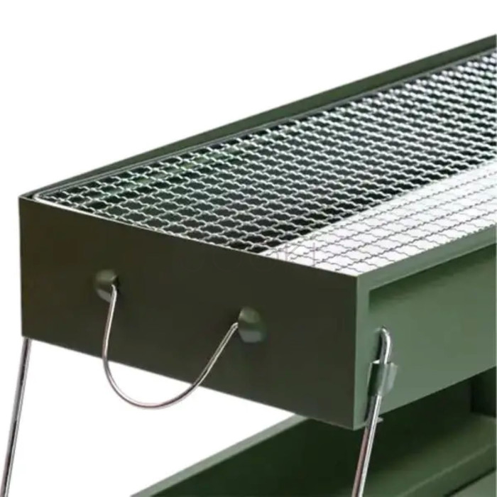 Мангал портативний складаний 51.5×23×25 см з решіткою HP461GR  Jooki
