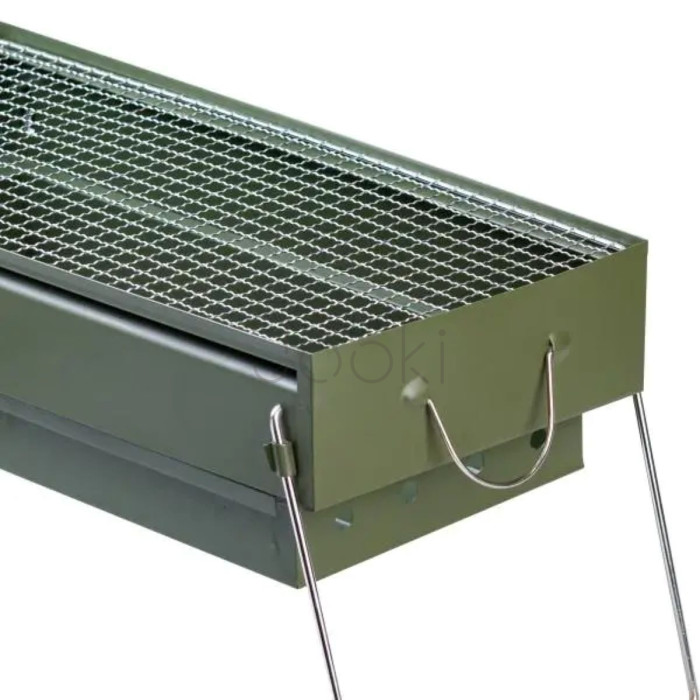 Мангал портативний складаний 51.5×23×25 см з решіткою HP461GR  Jooki