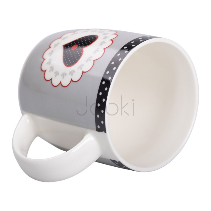 Кружка керамическая 400 (мл) для чая и кофе Проверенное качество Jooki