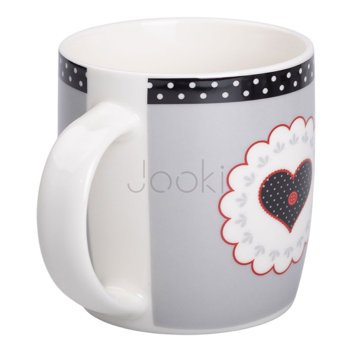 Кружка керамическая 400 (мл) для чая и кофе Проверенное качество Jooki