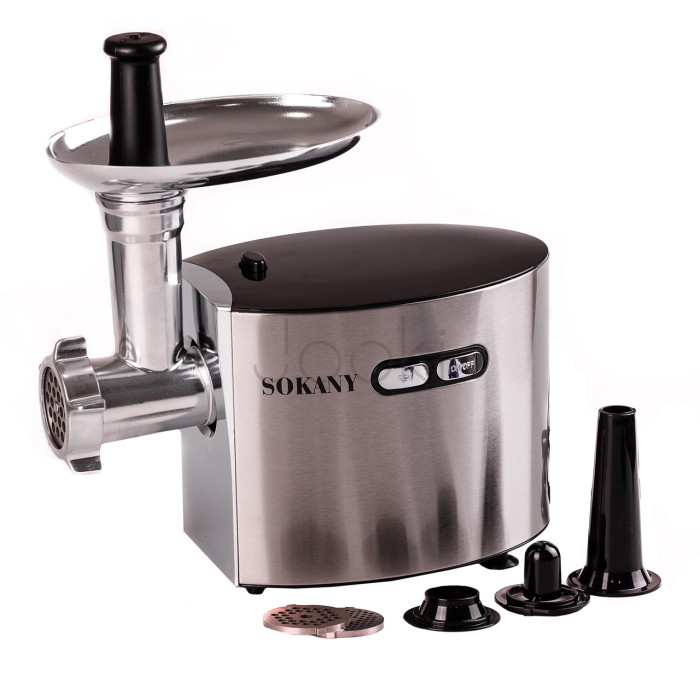 Мясорубка Sokany SK091 для дома 2500 Вт сталь Проверенное качество Jooki