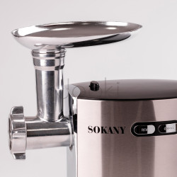 Мясорубка Sokany SK091 для дома 2500 Вт сталь Проверенное качество Jooki