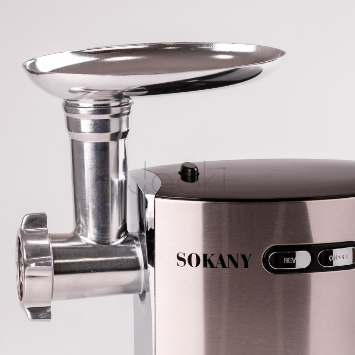 Мясорубка Sokany SK091 для дома 2500 Вт сталь Проверенное качество Jooki