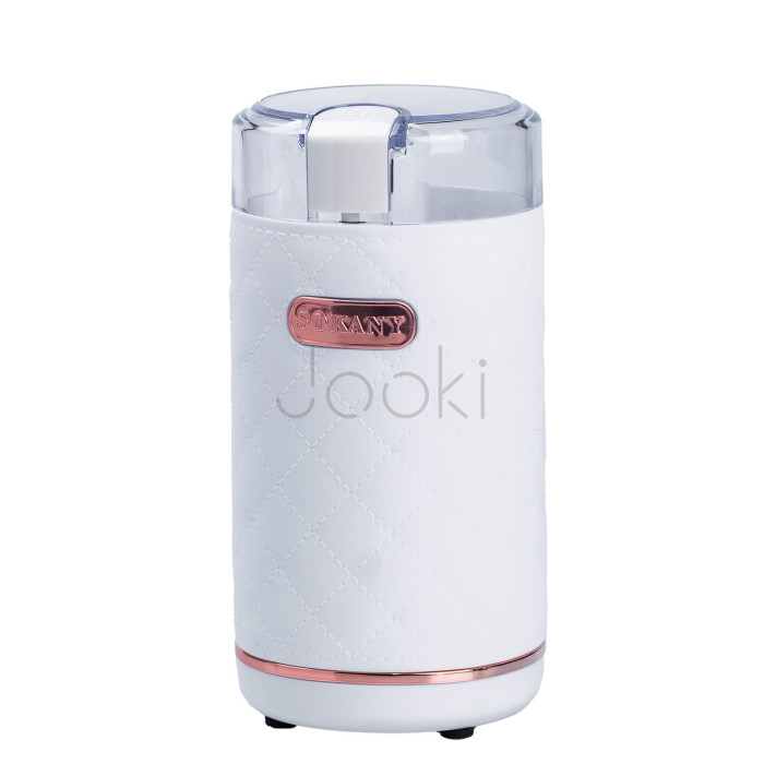 Кавомолка електрична Sokany 150 Вт Біла Lugi SK-3027W  Jooki