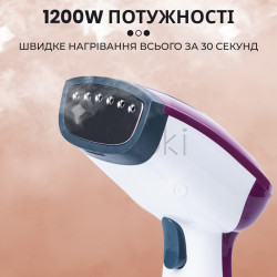 Ручний відпарювач для одягу SOKANY 250 мл Фіолетовий Lugi AJ2205V Зручність і стиль Jooki